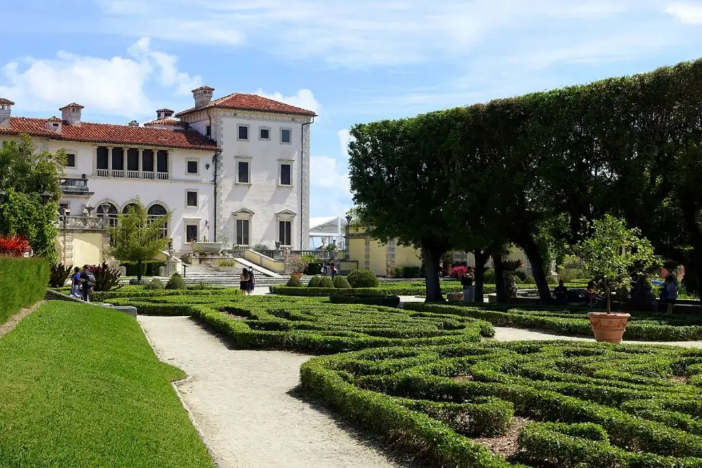 Formal gardens - Vizcaya Museum and Gardens - Miami, Florida, USA