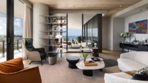 luxury interior design living room in miami